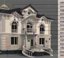 Arhitekturni elementi gradbenih fasad: vrste delov in materialov