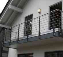 Balkon v zasebni hiši: tipi in značilnosti naprave
