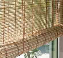 Kakšne so bambusove zavese za okna