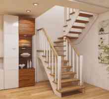 Lesene stopnice v zasebni hiši
