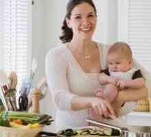 Diet materinstva v laktaciji z laktacijo po mesecih
