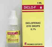 Diclof (kapljice za oko): navodila za uporabo in ceno