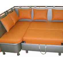 Kavč za kuhinjo s spanjem - varčevanje prostora