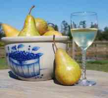 Hruška alkoholna pijača: recepti vina iz hrušk doma