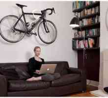 Skladiščenje koles v apartmaju: izvirne ideje