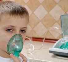 Vdihavanje za nos z uporabo inhalatorja pri otroku
