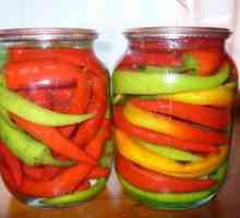 Kako zamašiti vroče paprike za zimo?