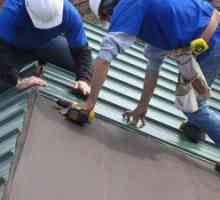 Kako pokriti streho s kovinsko ploščico