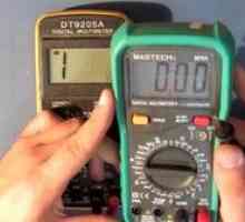 Kako uporabljati tester in pravilno meriti ojačevalnik, volt, ohm