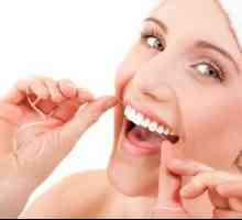 Kako uporabljati zobne nitke za čiščenje zob?