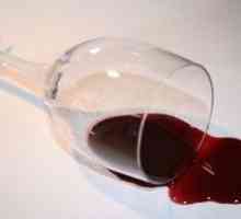 Kako enostavno in učinkovito je umivanje madežev iz rdečega vina