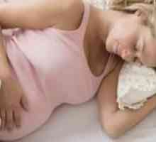 Kako spati med nosečnostjo?