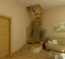 Kako narediti spiralno stopnišče v drugo nadstropje z lastnimi rokami