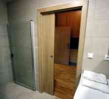 Katera vrata naj bodo v kopalnici ali stranišču: fotografija