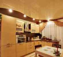 Kateri strop je boljši v kuhinji: klasičen ali nov raztezek