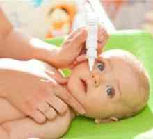 Kapljice iz alergij za otroke do leta: očesne in v nosu