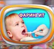 Komarovsky simptomi in zdravljenje faringitisa pri otroku