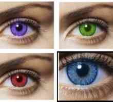 Objektivi za aliexpress: kako izbrati barvne leče za oči