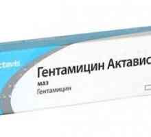 Mazilo `gentamicin`. Značilnosti uporabe gentamicin mazila