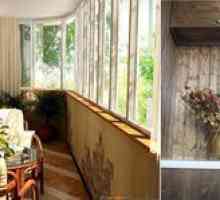 Pohištvo za balkone in lože: načelo izbire in primeri fotografij