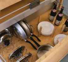 Polnjenje kuhinjskih omar: notranja kuhinja