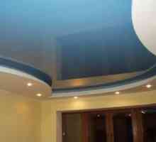 Raztegljivi in ​​spuščeni stropi: namestitev in popravilo kosov
