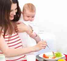 Značilnosti prehrane matere mati v prvem mesecu
