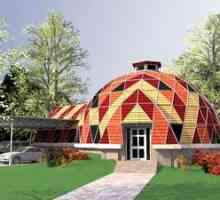 Značilnosti oblikovanja kupole in sferične hiše