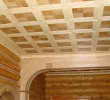 Zaključite strop v leseni hiši z lastnimi rokami