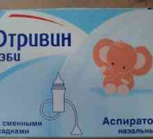 Otryvin dojenček: navodila, uporaba nosnega aspiratorja