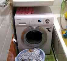 Zakaj pralni stroj ne more zbrati vode?
