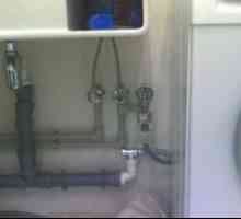 Priključitev pomivalnega stroja na kanalizacijo in oskrbo z vodo
