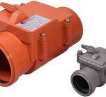 Uporaba in vgradnja protipovratnega ventila za kanalizacijo 110 mm
