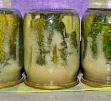 Recepti kumaric s kumaricami z gorčico za zimo v pločevinkah