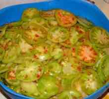 Recepti za solate za zimo iz zelenih paradižnikov