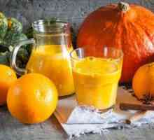 Recepti za nabiranje bučnega soka z oranžno za zimo