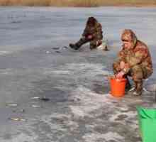 Ribolov iz ledu in odprta voda v decembru