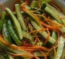 Solata kumaric v korejščini: okusni recepti