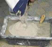 Koliko cementa je v raztopini kocke