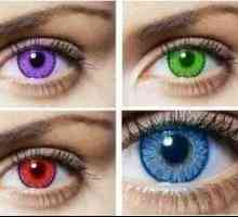 Koliko so barvne kontaktne leče za oči?