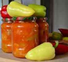 Sladki poper v paradižnikovem soku - recepti za kuhanje za zimo