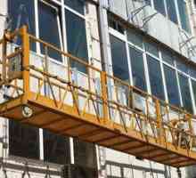 Gradbena zibelka: tipi, prednosti fasadnih dvigal