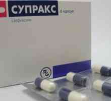 Suprax antibiotik: kapsule in suspenzija za otroke