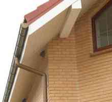 Previsi strehe, vložitev strešne ograde s sofitom