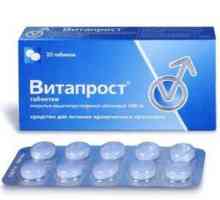 Tablete Vitaprost: navodila za uporabo, cena in pregledi