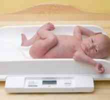 Tabela stopenj povečanja telesne mase pri novorojenčkih na mesec
