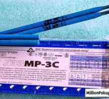 Tehnične značilnosti mrd3 elektrod