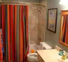 Fabric zavese za kopalnico: lastnosti izbire