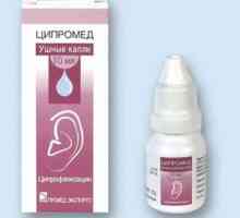 Uho kaplja tsipromed: indikacije za uporabo