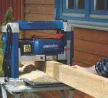 Naprava in vrste strojev za debelino za les